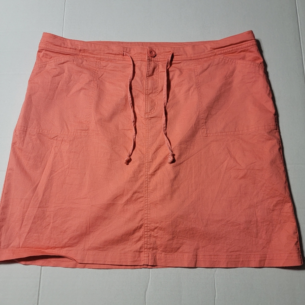 💚 CJ Banks Coral Skirt‎ With Built-in Shorts Size 20W